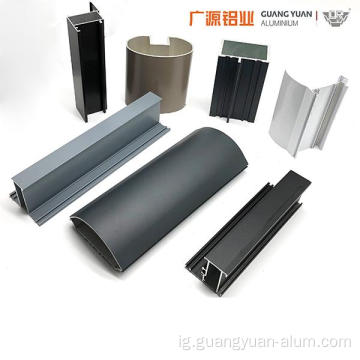 Ntụ ntụ na-ekpuchi profaịlụ aluminom